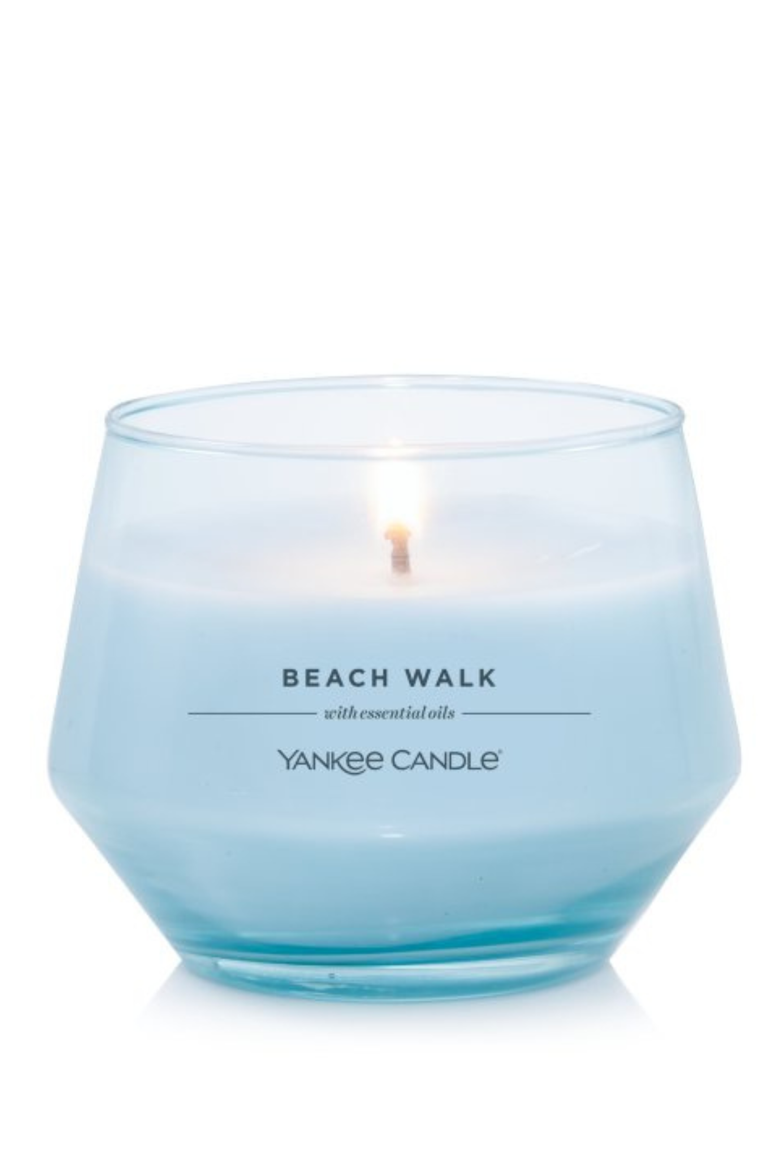 Beach Walk Studio Candle with Essential Oils, Set of 2, Alternate, color, Light Blue