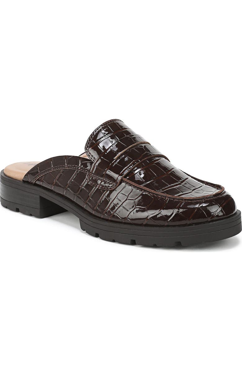 LifeStride London Penny Strap Mule, Main, color, Dark Chocolate