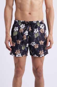 BOSS Piranha Floral Swim Trunks