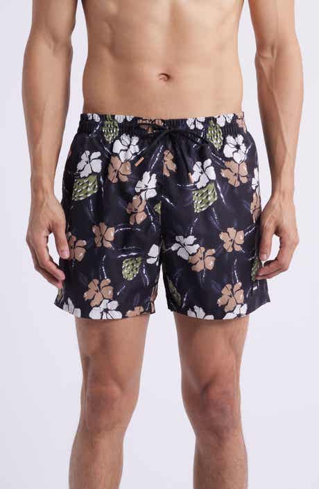 BOSS Piranha Floral Swim Trunks