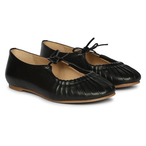 Jelavu Ellie Ruched Ballerina in Black  product