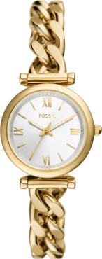 Fossil Carlie Mini Bracelet Watch, 28mm
