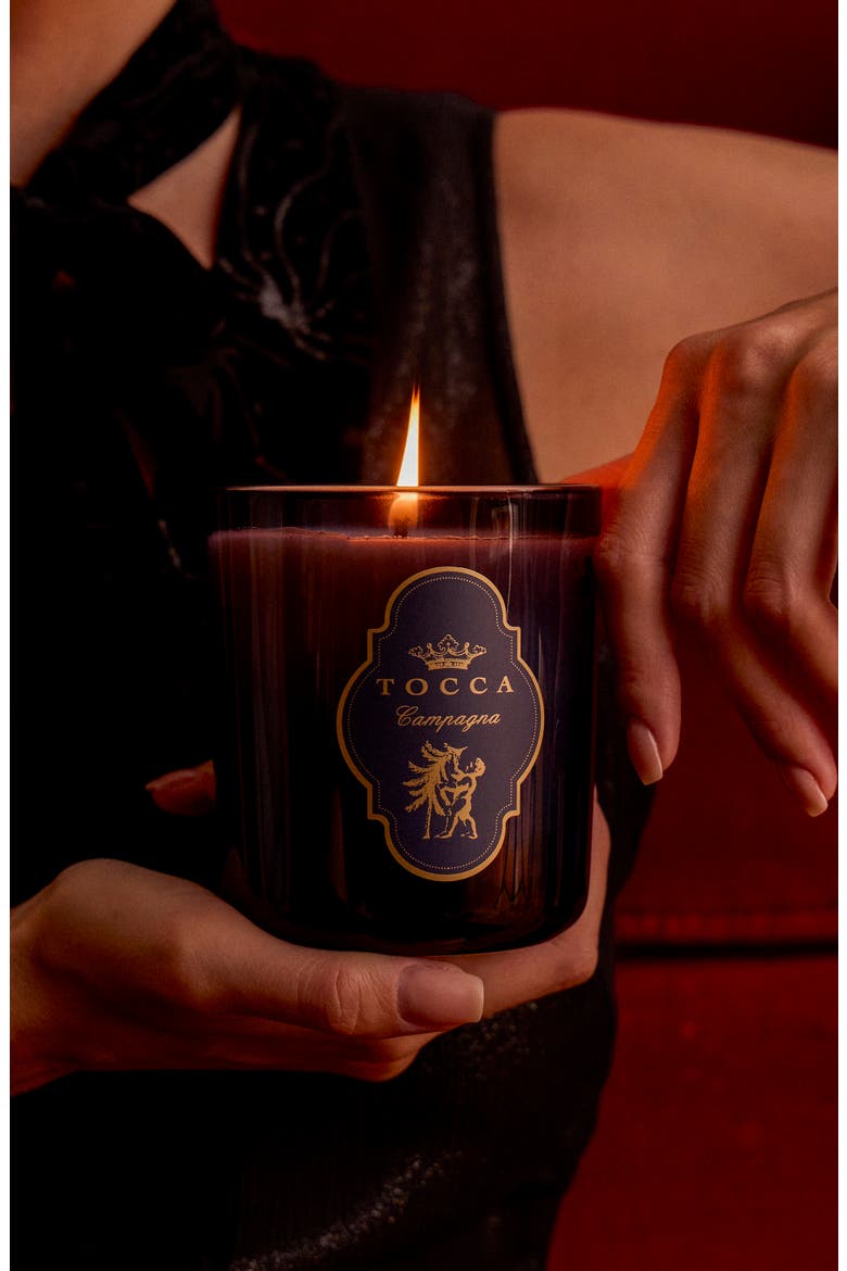 Campagna Roasted Chestnut & Spice Candle (Limited Edition), Alternate, color, NAVY