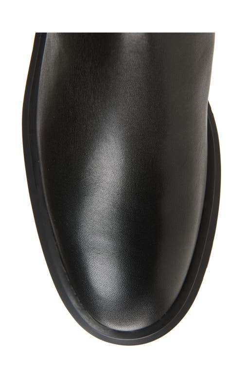 Stuart Weitzman Ultra Lug Knee High Boot In Black