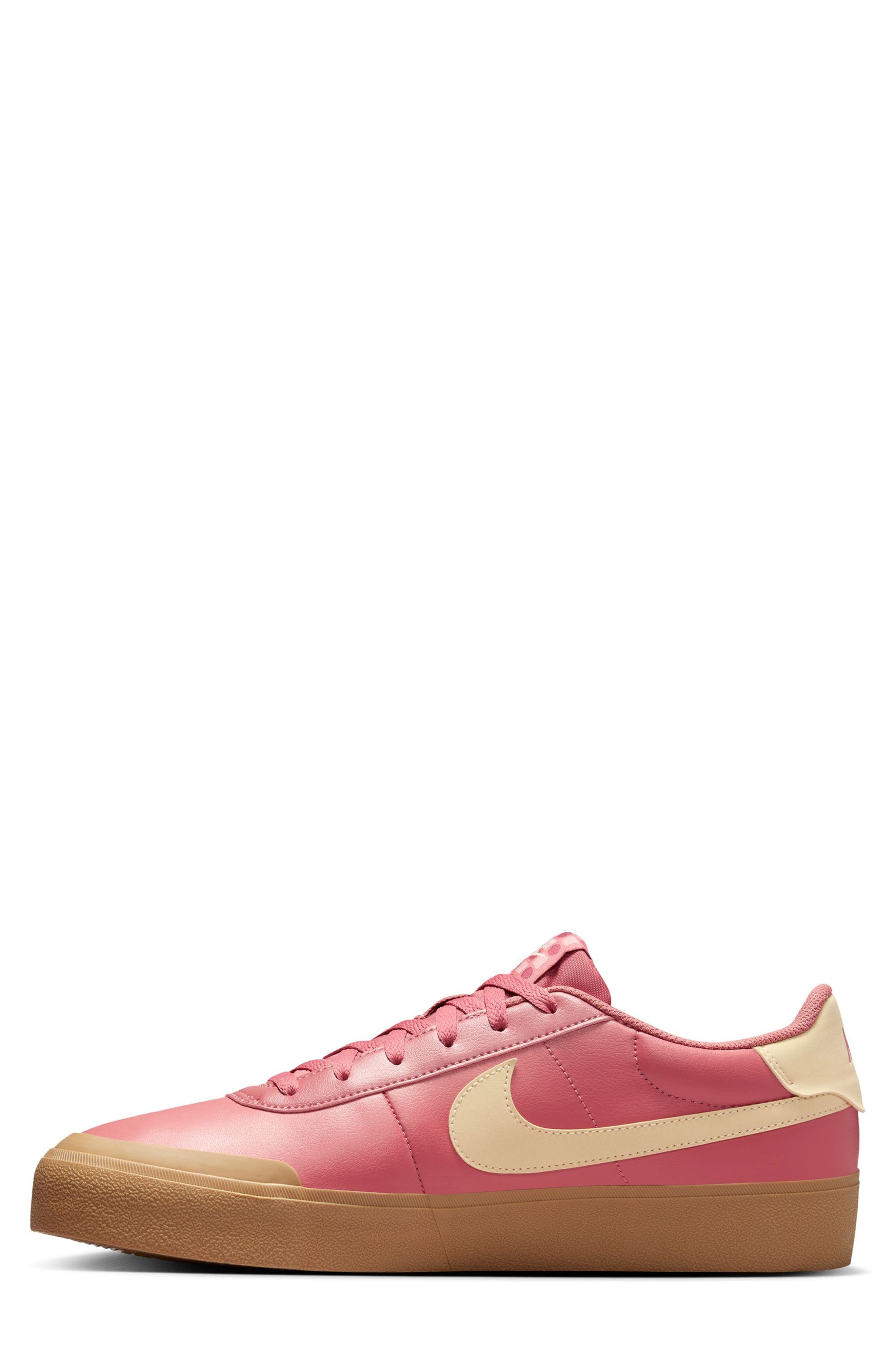 Nike Court Shot Sneaker, Alternate, color, Canyon Pink/ Light Brown