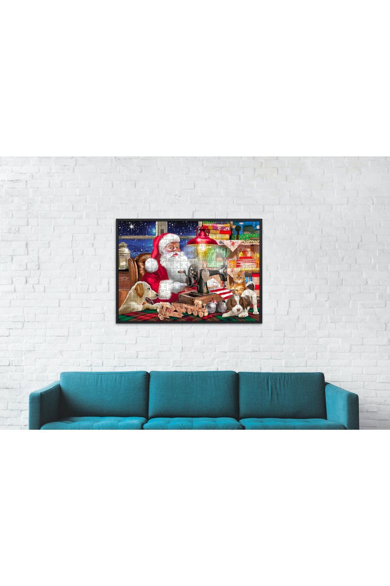 Santa at Work 1000 piece Jigsaw Puzzle for Adults, Alternate, color, Multicolor