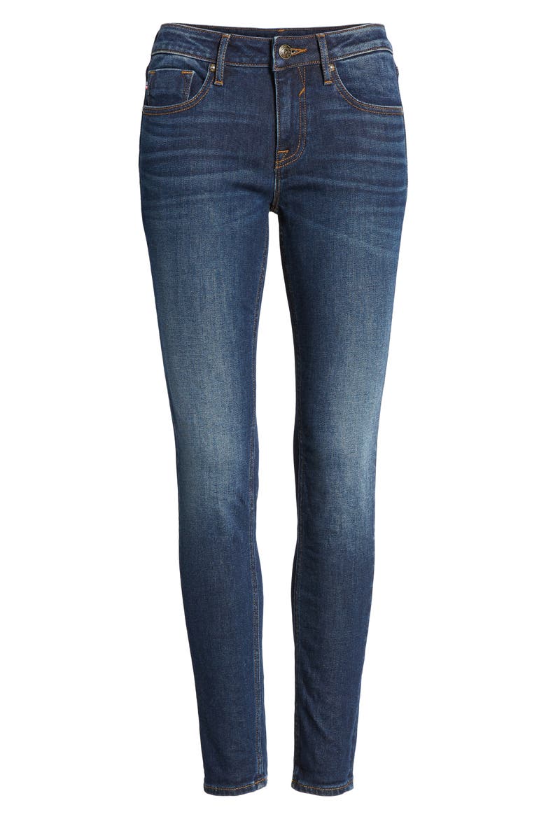 Jagger Skinny Jeans, Alternate, color, DARK WASH