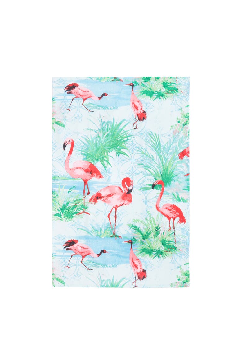 Paradise Coast Dishtowel, Alternate, color, Blue