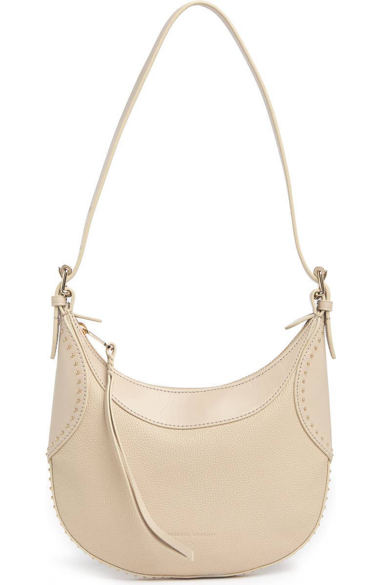 Rebecca Minkoff Pippa Studded Hobo Bag, Main, color,