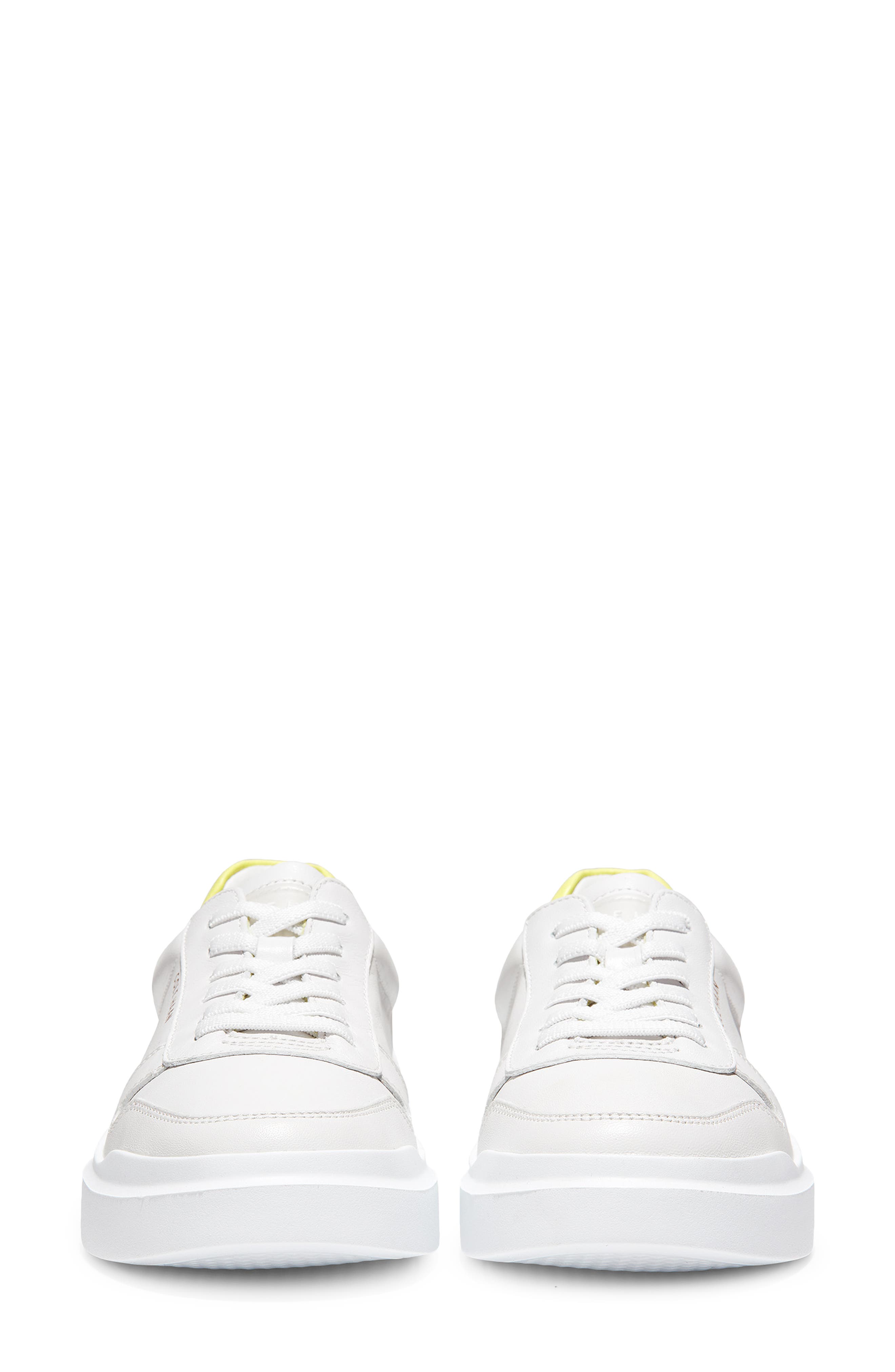 GrandPro Rally Sneaker, Alternate, color, WHITE/ LIMELIGHT LEATHER