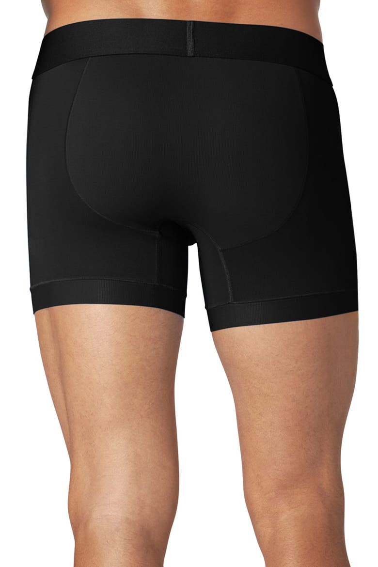 Air 4-Inch Boxer Briefs, Alternate, color, BLACK