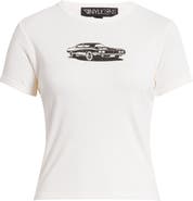 Vinyl Icons Muscle Car Baby Tee