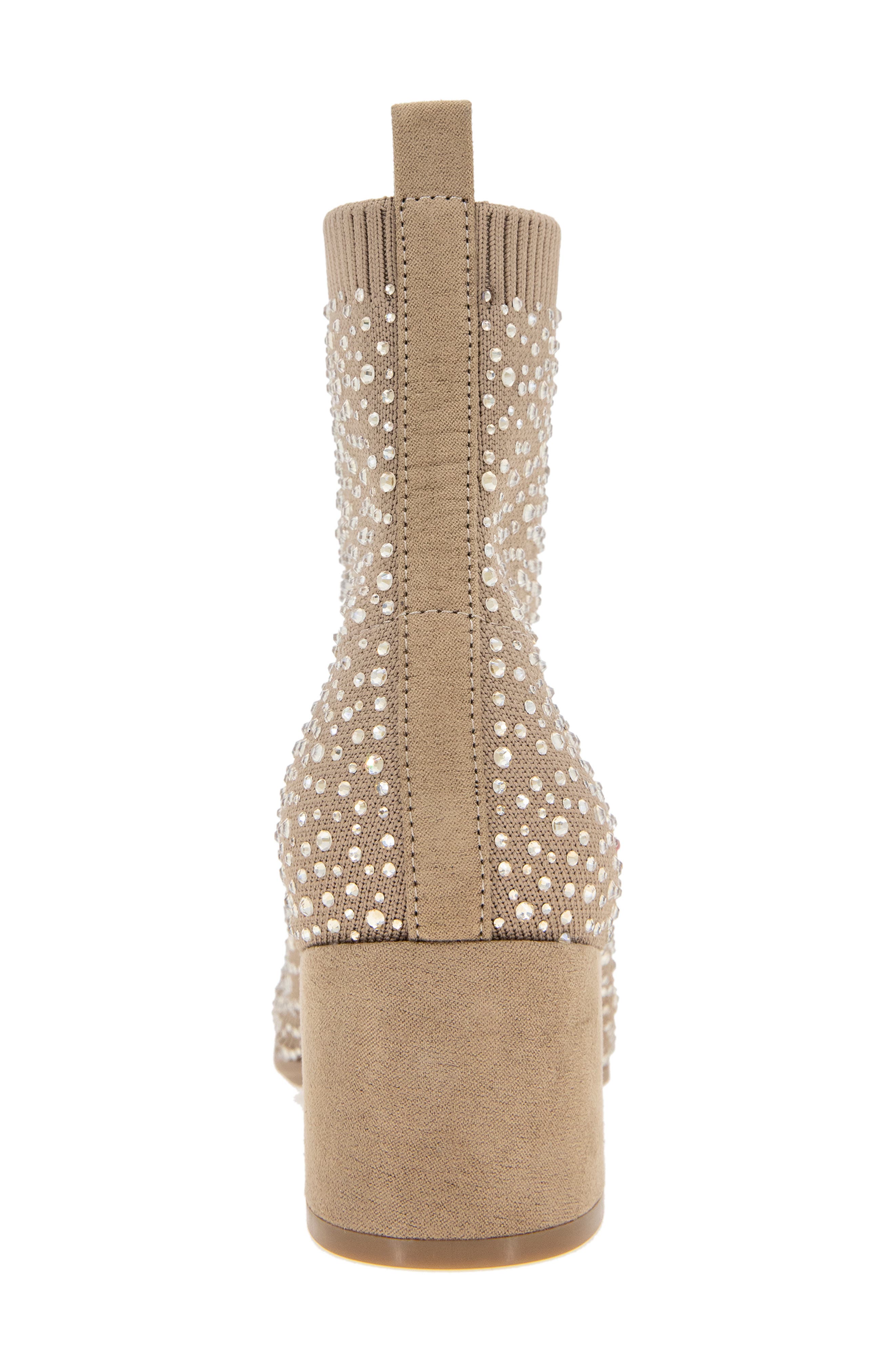 Rida Stretch Bootie Women), Alternate, color, SHITAKE KNIT