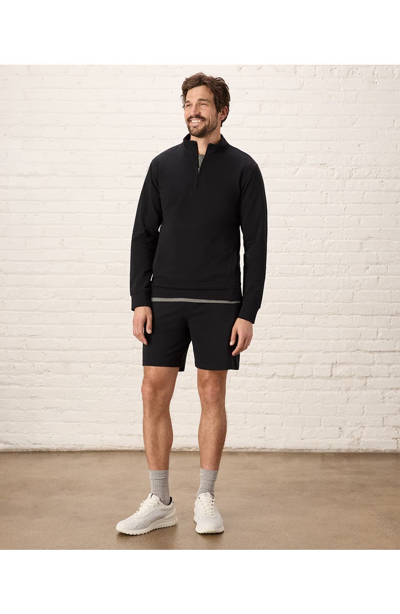 Pact Organic Cotton Stash French Terry Quarter Zip, Alternate, color, 