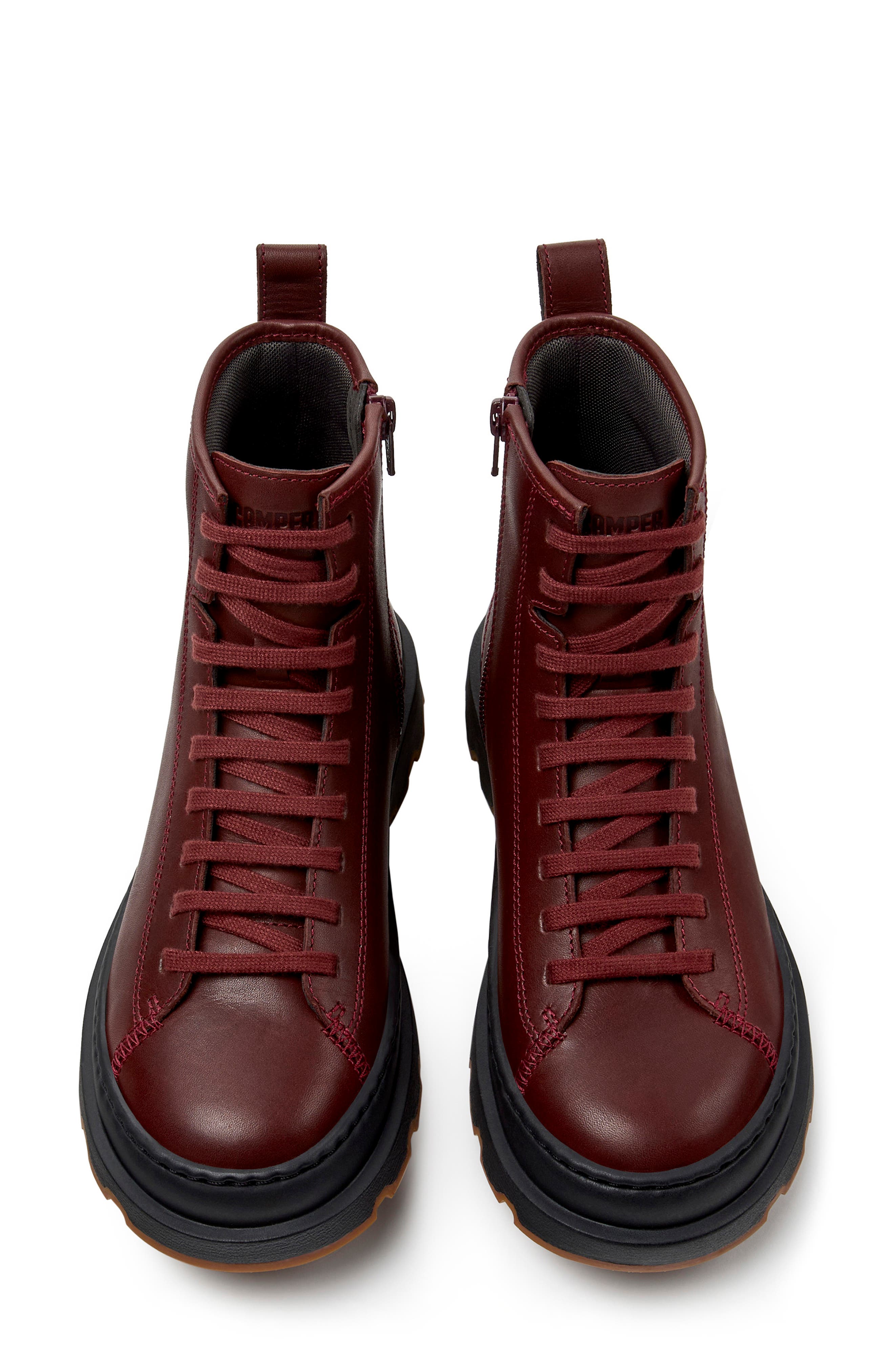 Brutus Bootie, Alternate, color, BURGUNDY