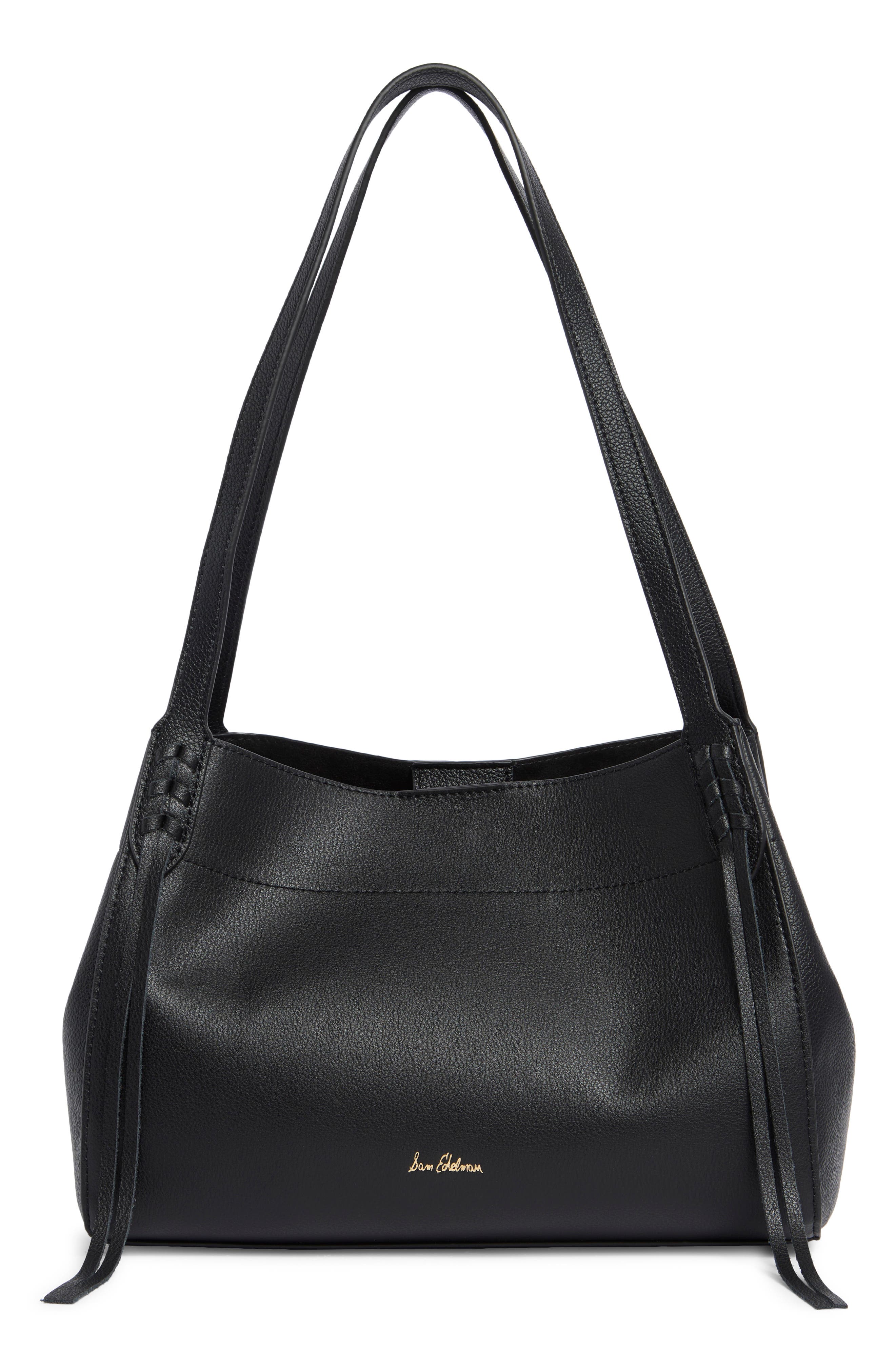 Sam Edelman Hellen Medium Tote, Main, color, Black