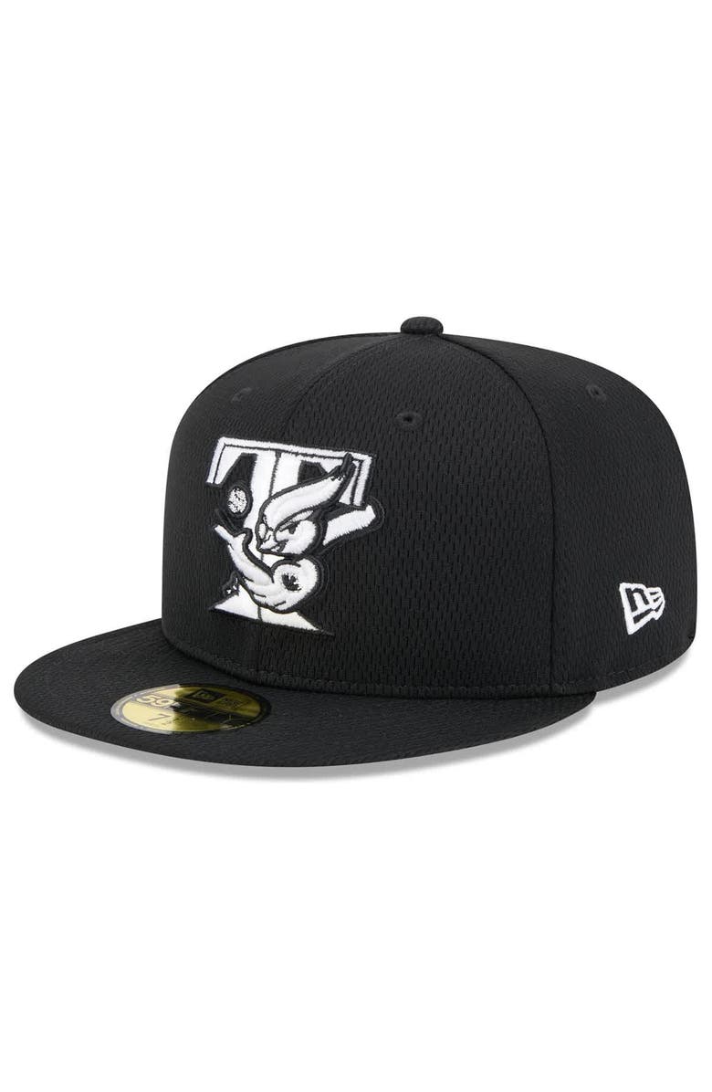 New Era Men's New Era Black Toronto Blue Jays 2025 MLB Clubhouse 59FIFTY Fitted Hat, Main, color,