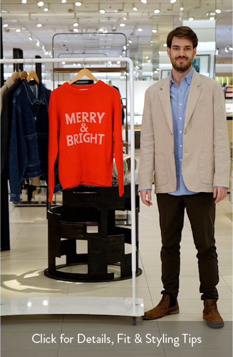 Lettering Sweater, sales video thumbnail