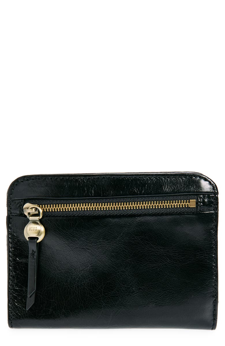 HOBO Catch Leather Wallet, Main, color,