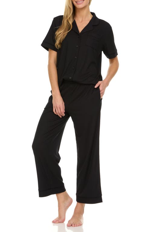 Flora By Flora Nikrooz Iman Rib Pajamas In Gold