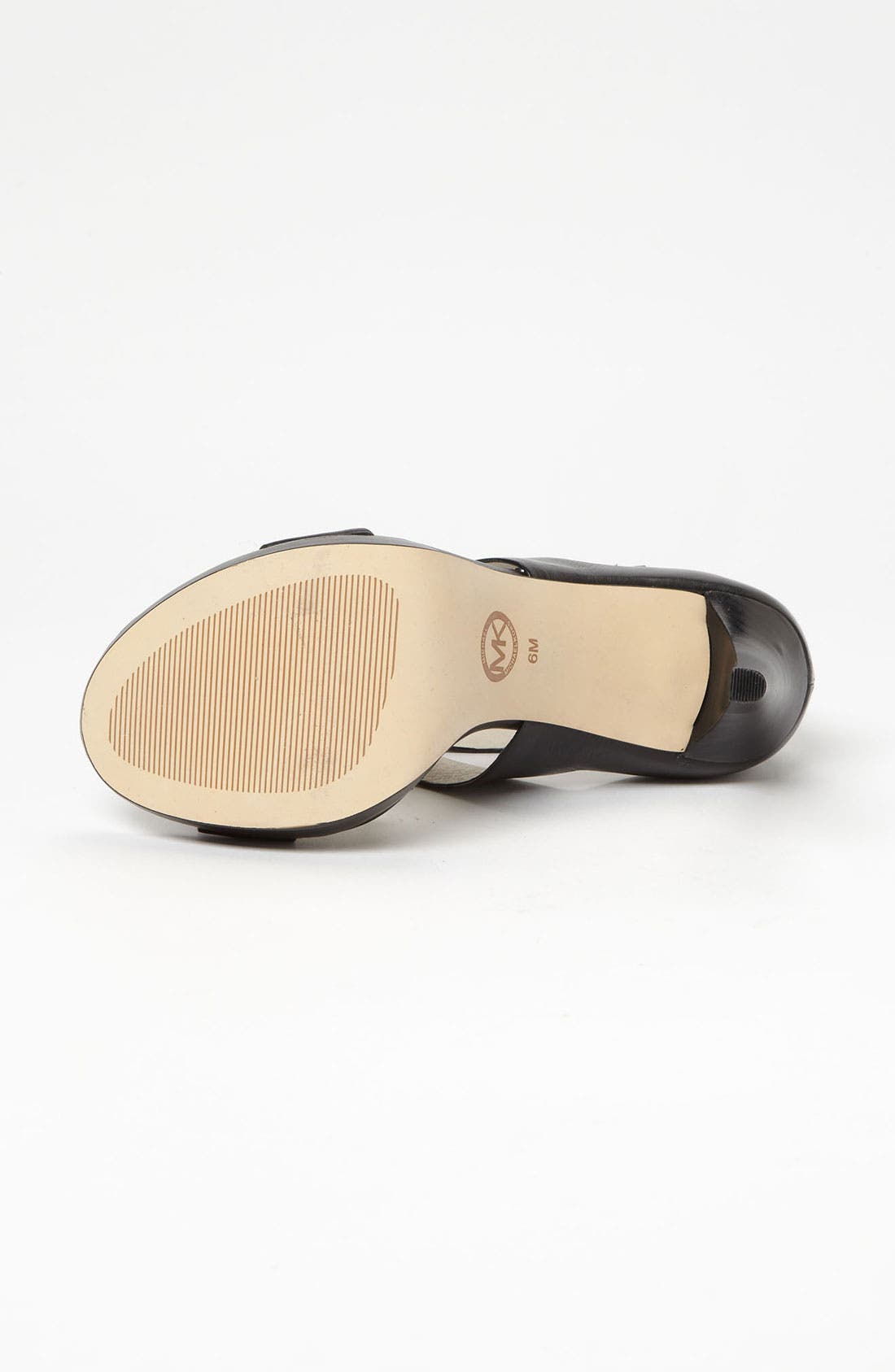 'Josephine' Sandal, Alternate, color, BLACK