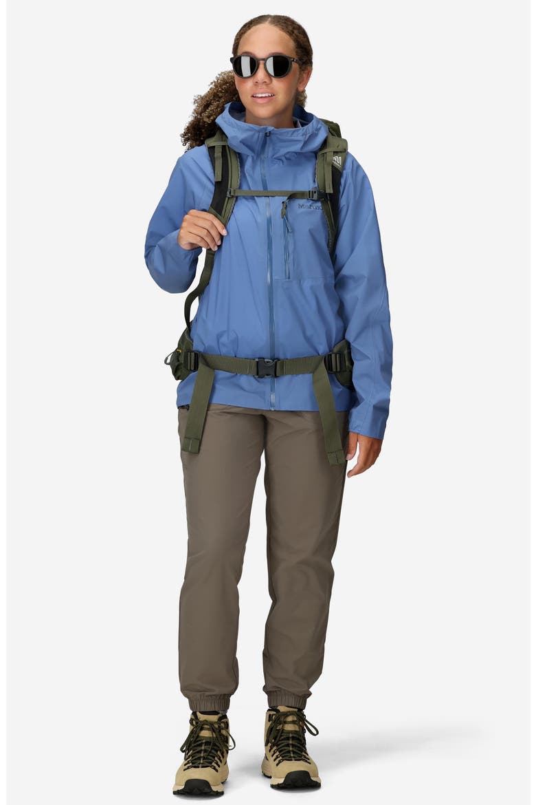 Superalloy Bio Packable Rain Jacket, Alternate, color, RAIN CLOUD