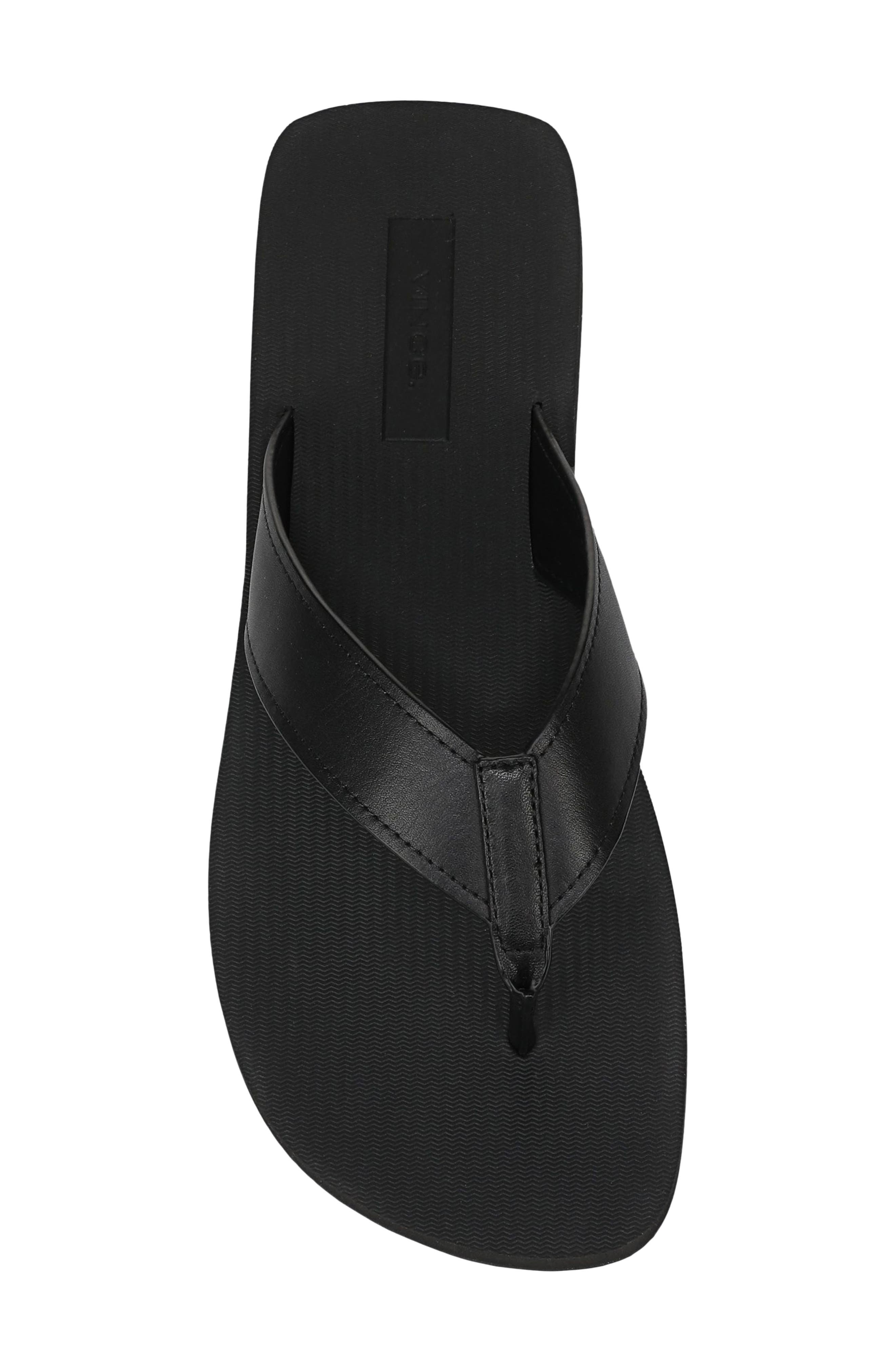 Vince Fiji Leather Flip Flop, Alternate, color, 