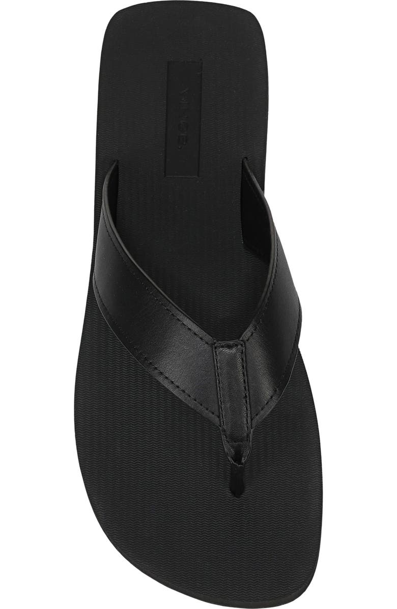 Vince Fiji Leather Flip Flop, Alternate, color,
