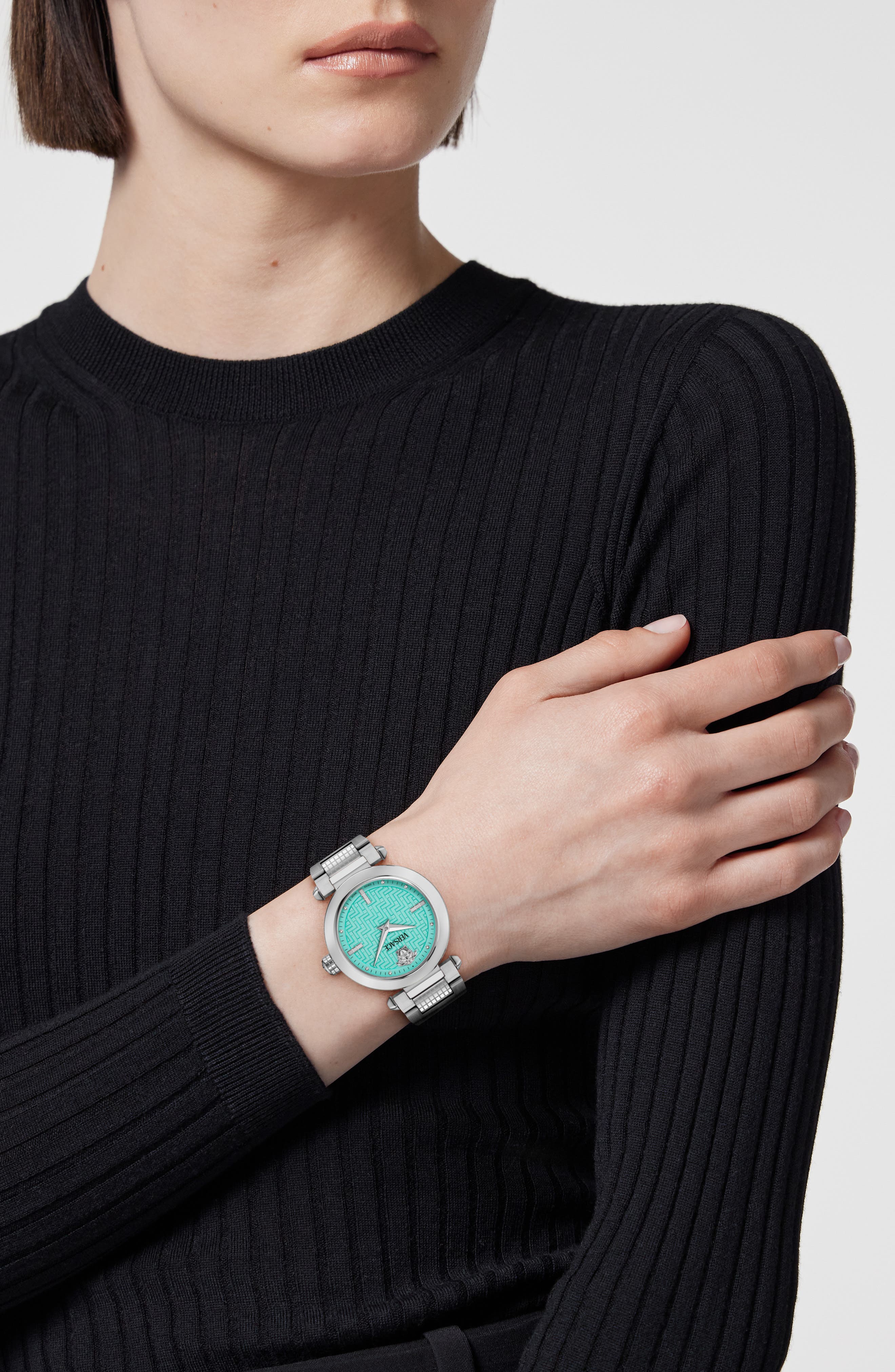 Versace Greek Bracelet Watch, 35mm (Women) | Nordstromrack