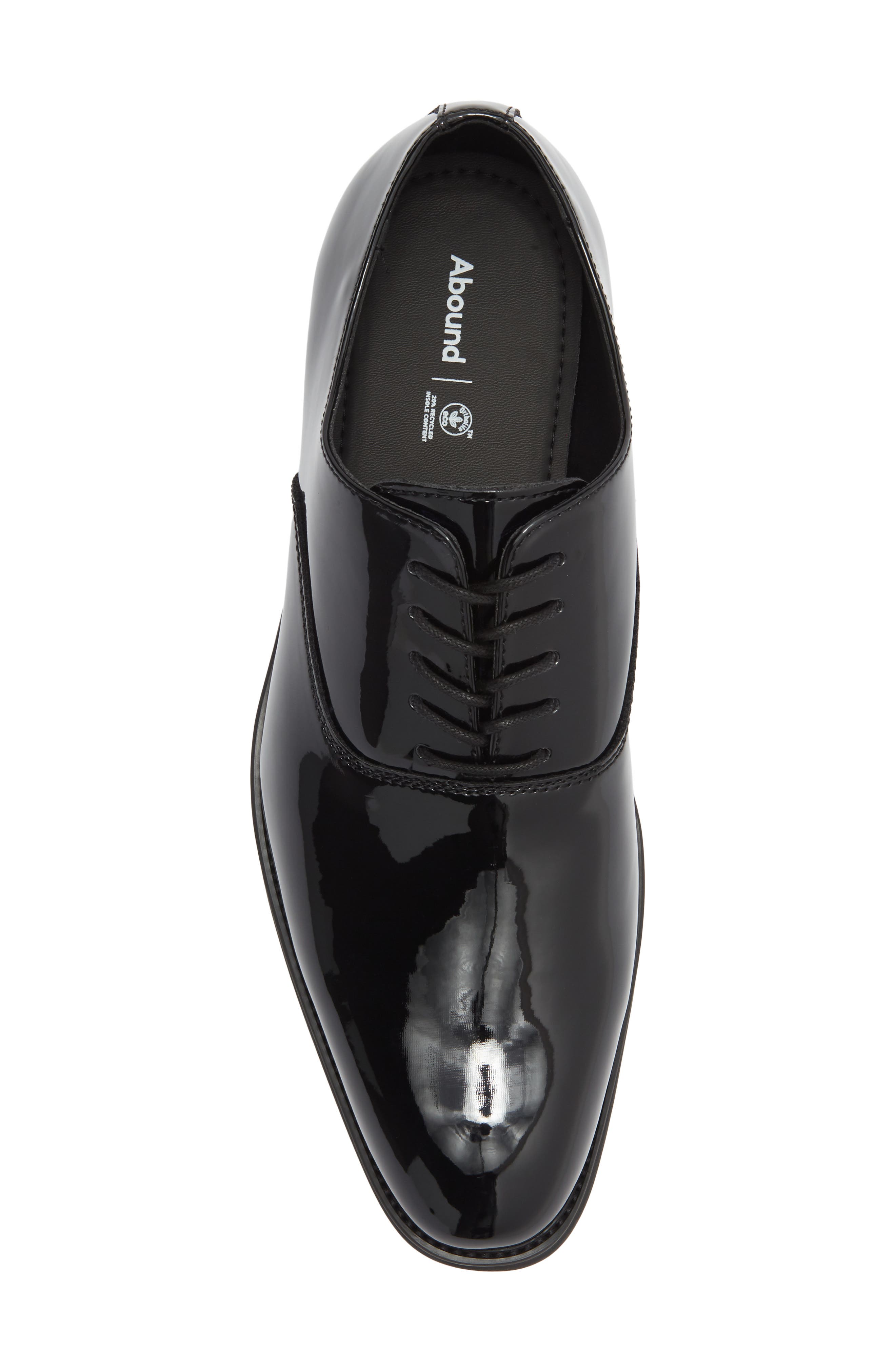 Odell Patent Oxford, Alternate, color, BLACK PATENT