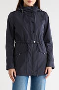 Michael Kors Hooded Anorak Rain Jacket