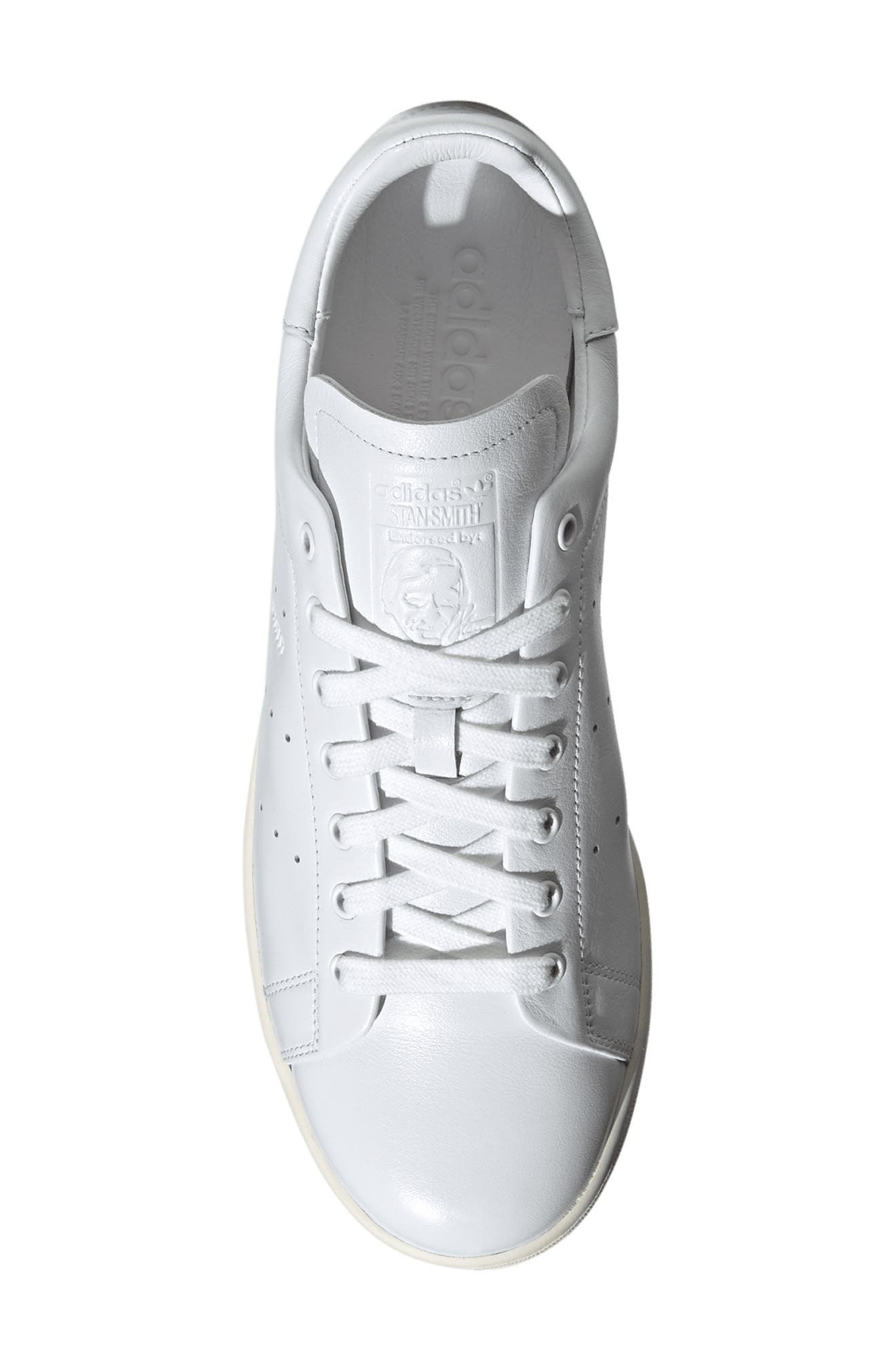 adidas Stan Smith Lux Sneaker, Alternate, color, White/ White/ Off White