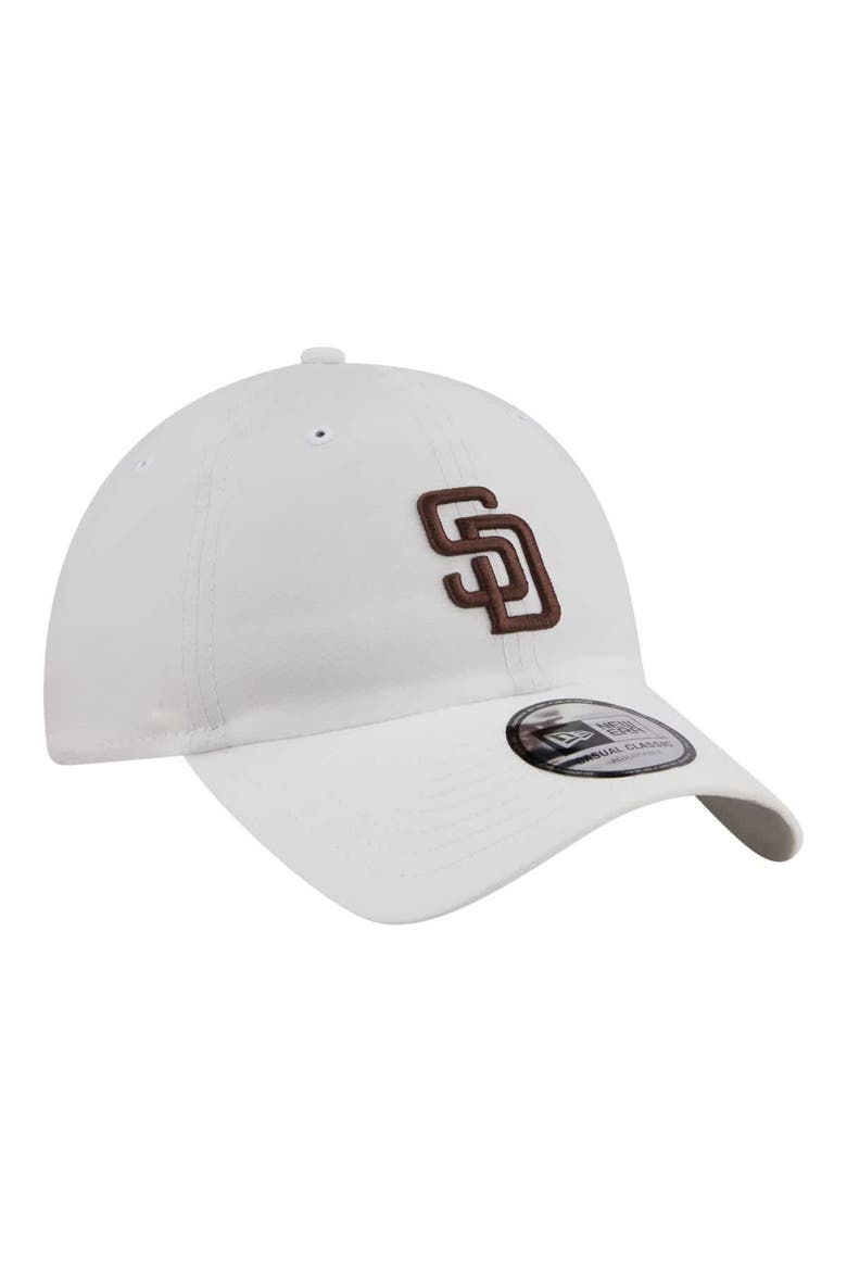 Men's New Era  White San Diego Padres Ripstop Casual Classic Adjustable Hat, Alternate, color, White
