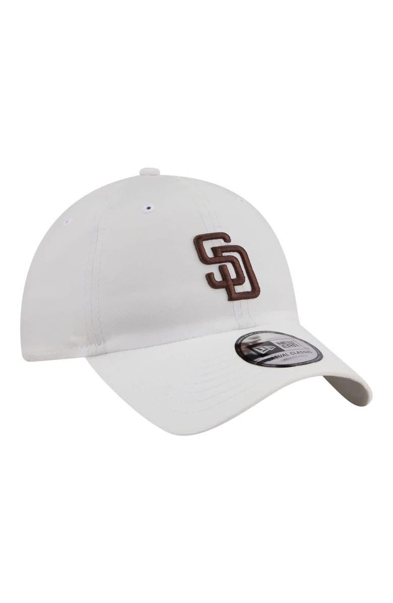 New Era Men's New Era White San Diego Padres Ripstop Casual Classic Adjustable Hat, Alternate, color, White