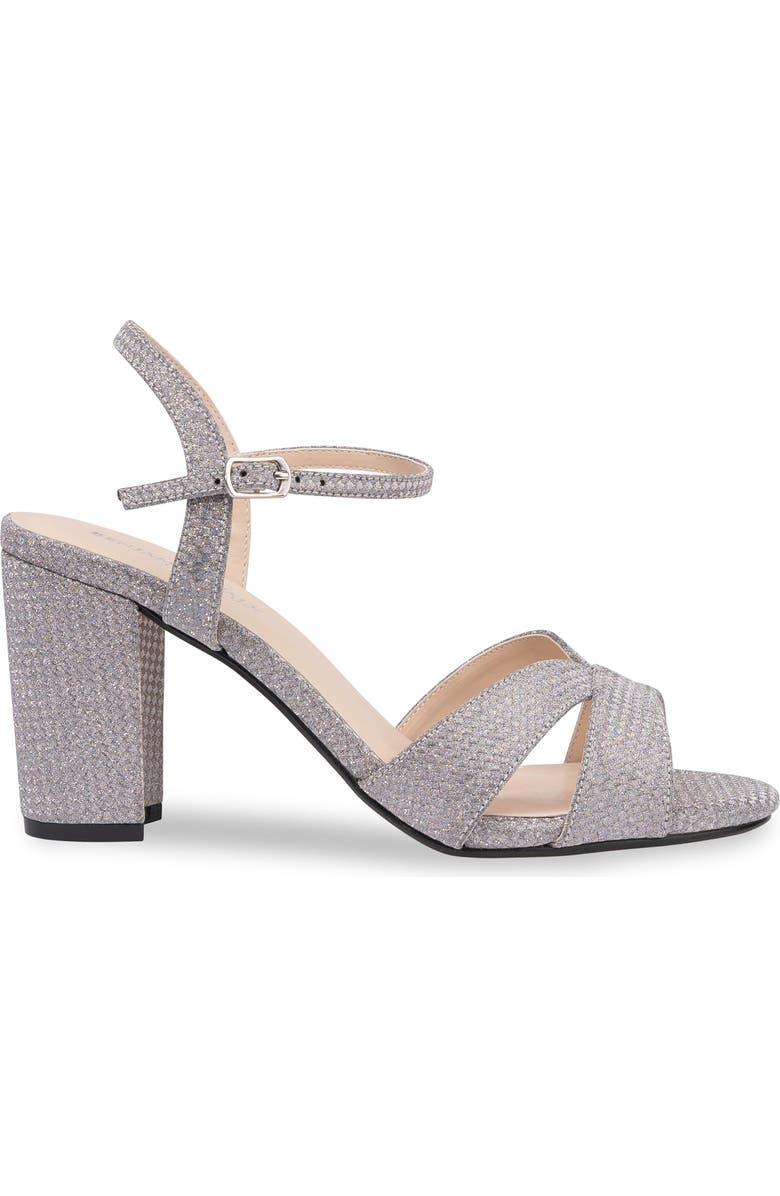 Touch Ups Riley Ankle Strap Sandal, Alternate, color, Silver