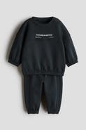 H&M 2-piece Sweatshirt And Joggers Set