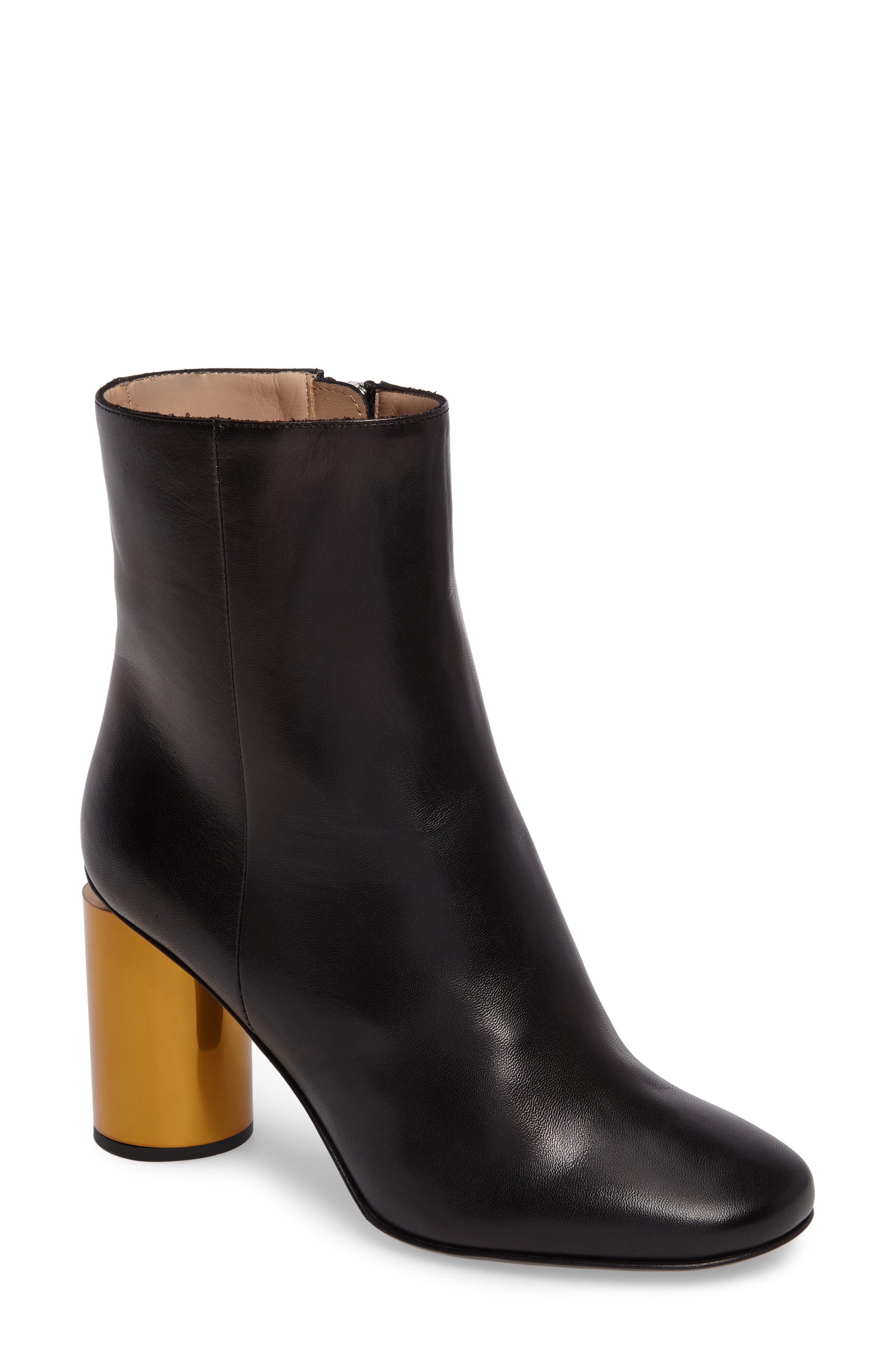 Allis Bootie, Main, color, BLACK/ CAMEL