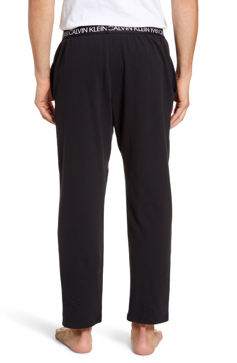 Calvin Klein Cotton Pajama Pants, Alternate, color, 