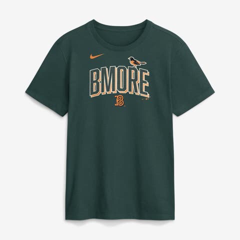 Men's Nike Green Baltimore Orioles 2026 City Connect Wordmark T-Shirt