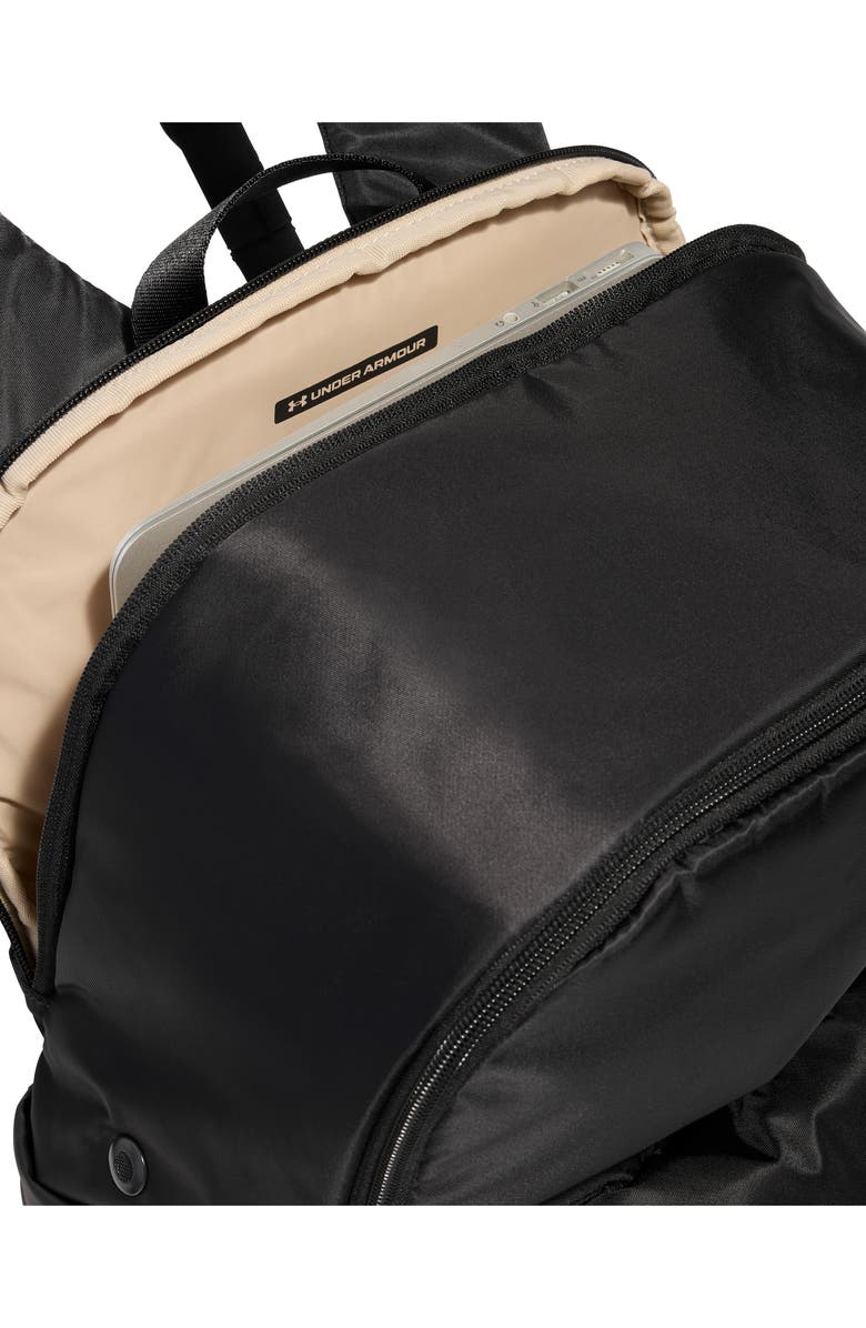 Under Armour Studio Spirit Backpack, Alternate, color, Black / Black / Black