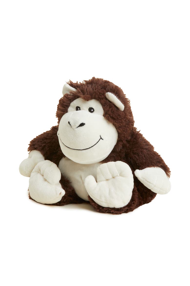 Monkey Plush Toy, Main, color, Dark Brown