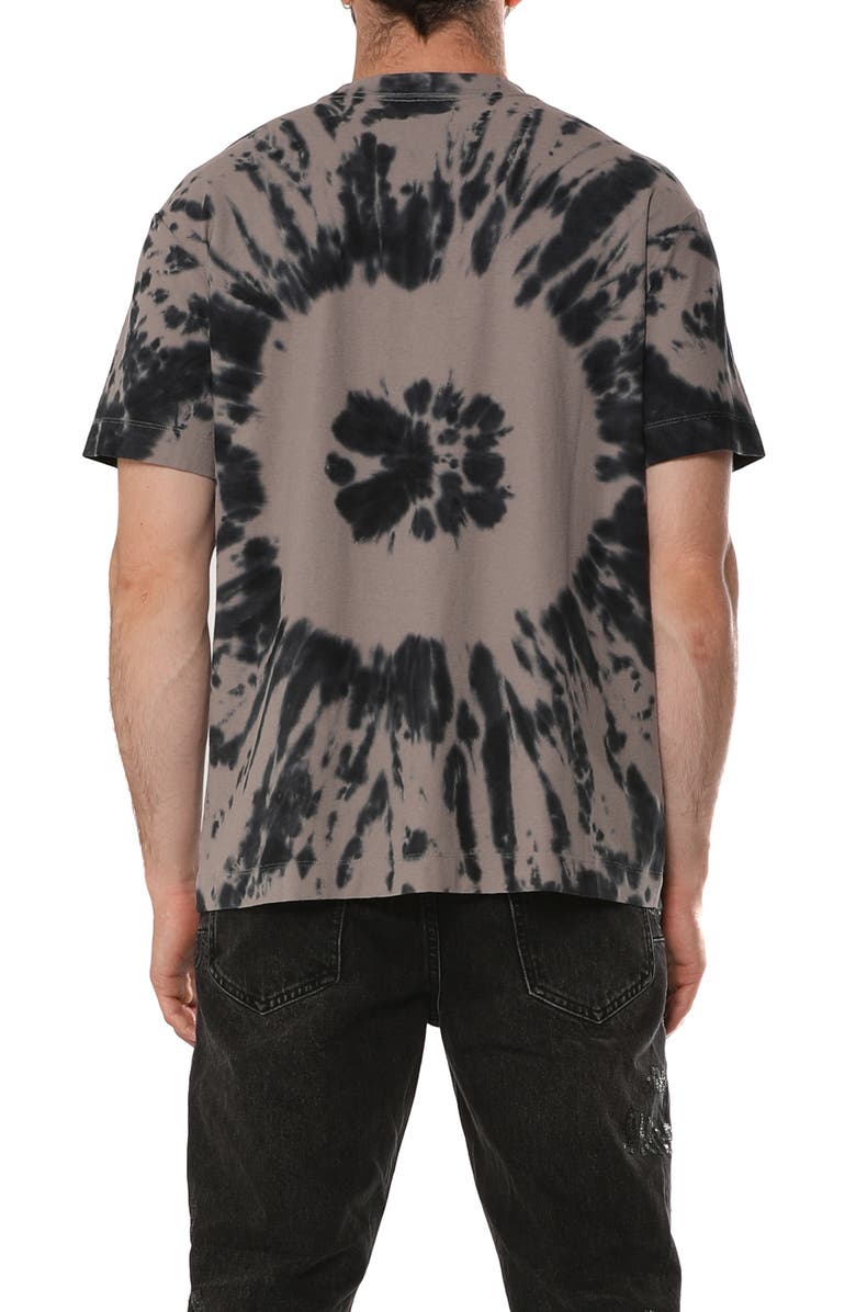 PURPLE BRAND Sequin Logo Texture Jersey T-Shirt, Alternate, color, Grey