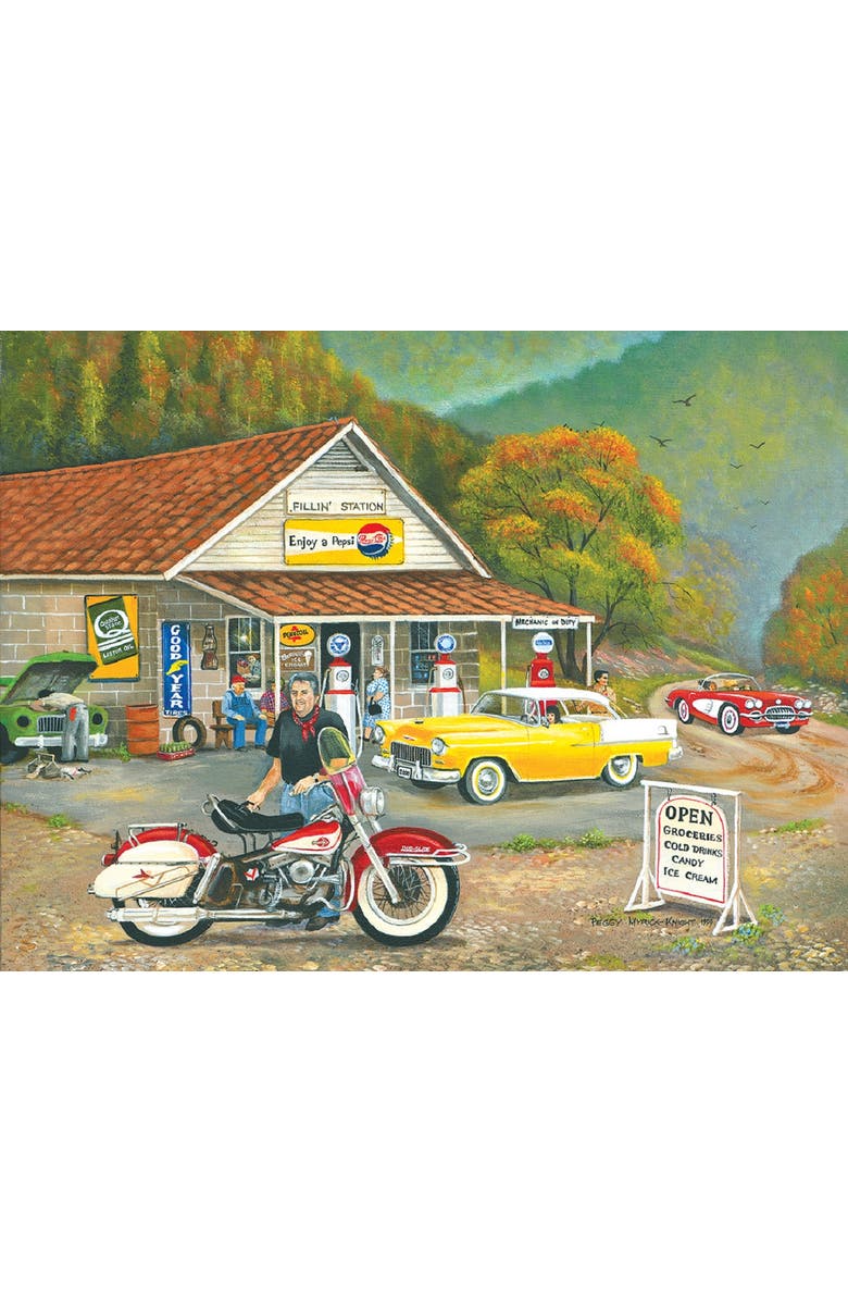 Sunsout Fillin' Station 1000 piece Jigsaw Puzzle for Adults, Alternate, color, Multicolor