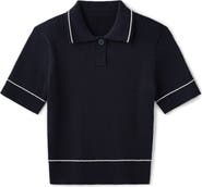 Rhone Birdie Rib Polo Sweater