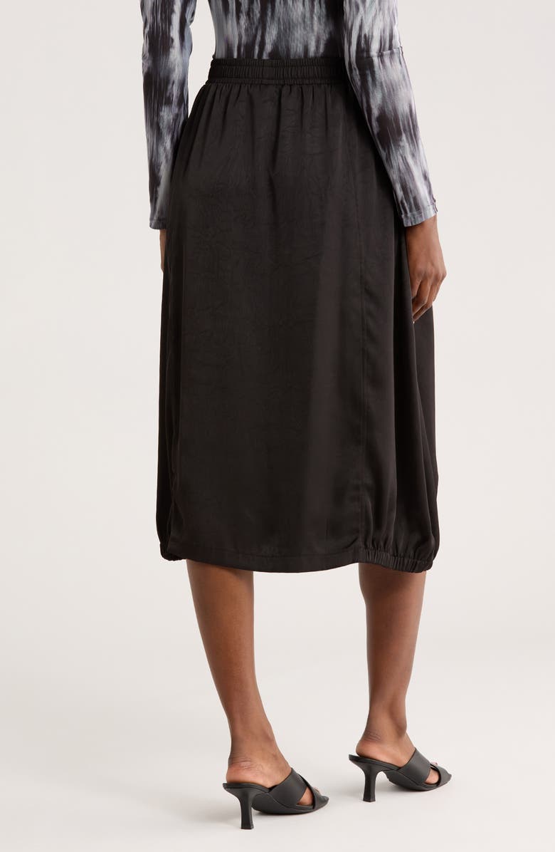 PATRIZIA LUCA Pocket Pull-On Skirt, Alternate, color, Black