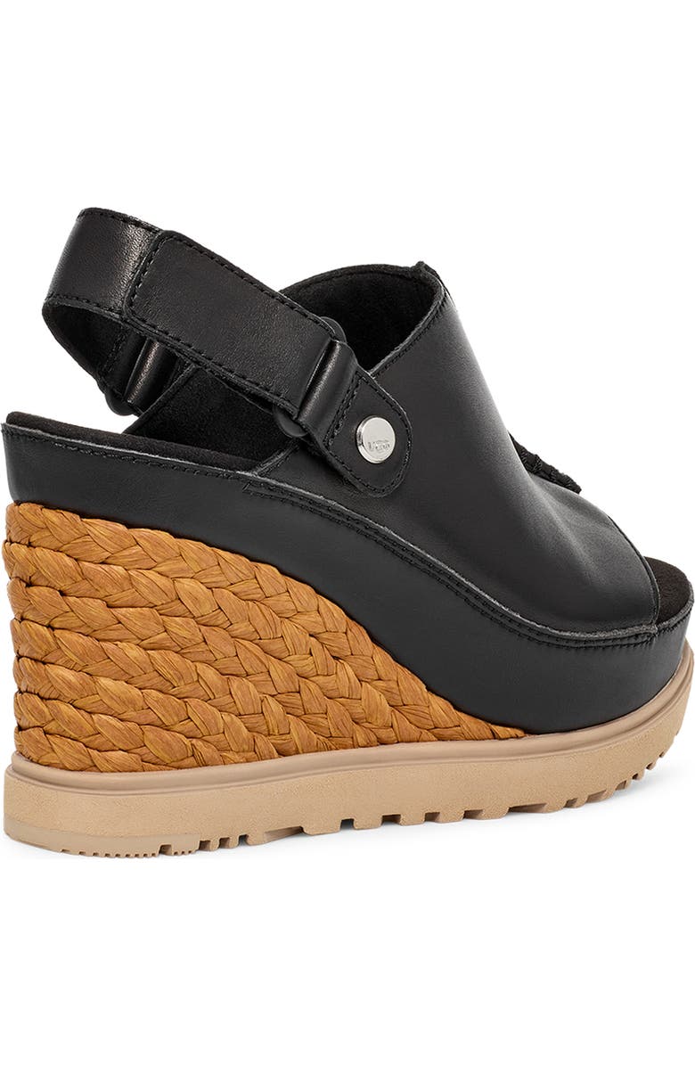 UGG<sup>®</sup> Abbot Wedge Slingback Sandal, Alternate, color,
