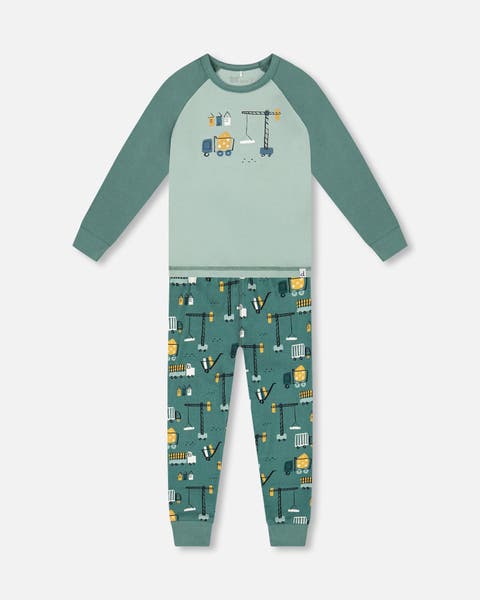Two-Piece Organic Cotton Pajama Set Construction (Toddler & Little Kid)