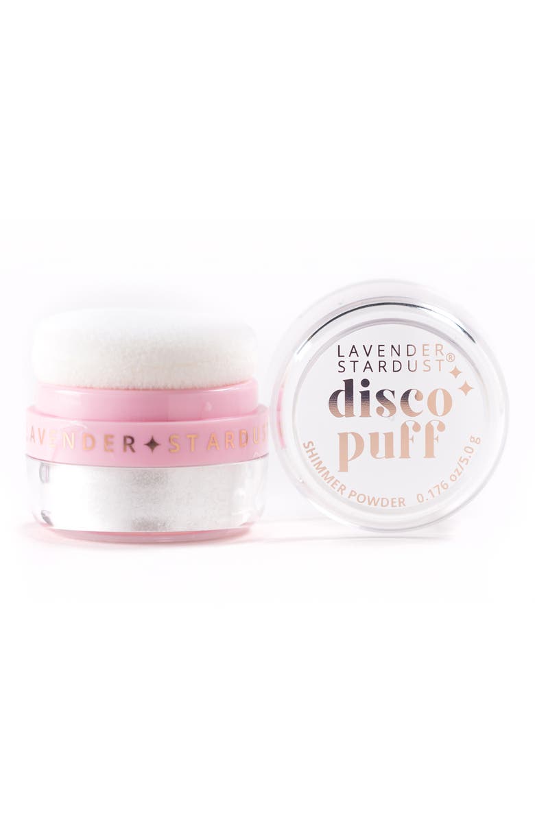 Lavender Stardust Angel Disco Shimmer Puff, Alternate, color, Angel