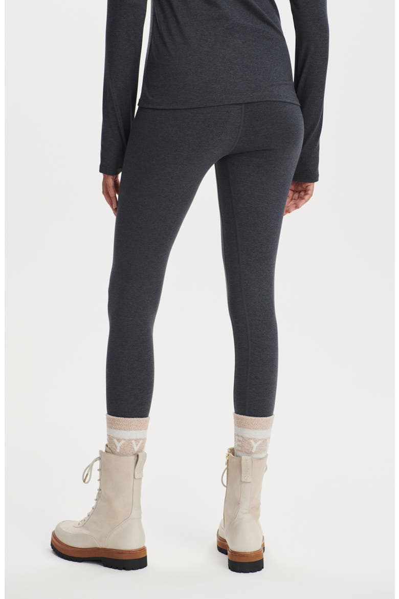 Always Warm Super High Waist Base Layer Stirrup Leggings, Alternate, color, BLACK MARL