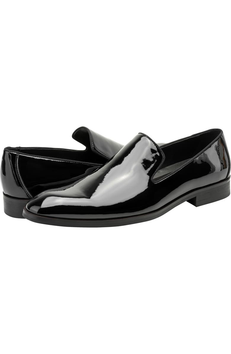 Kenneth Cole New York Harry Patent Venetian Loafer, Alternate, color, Black Patent